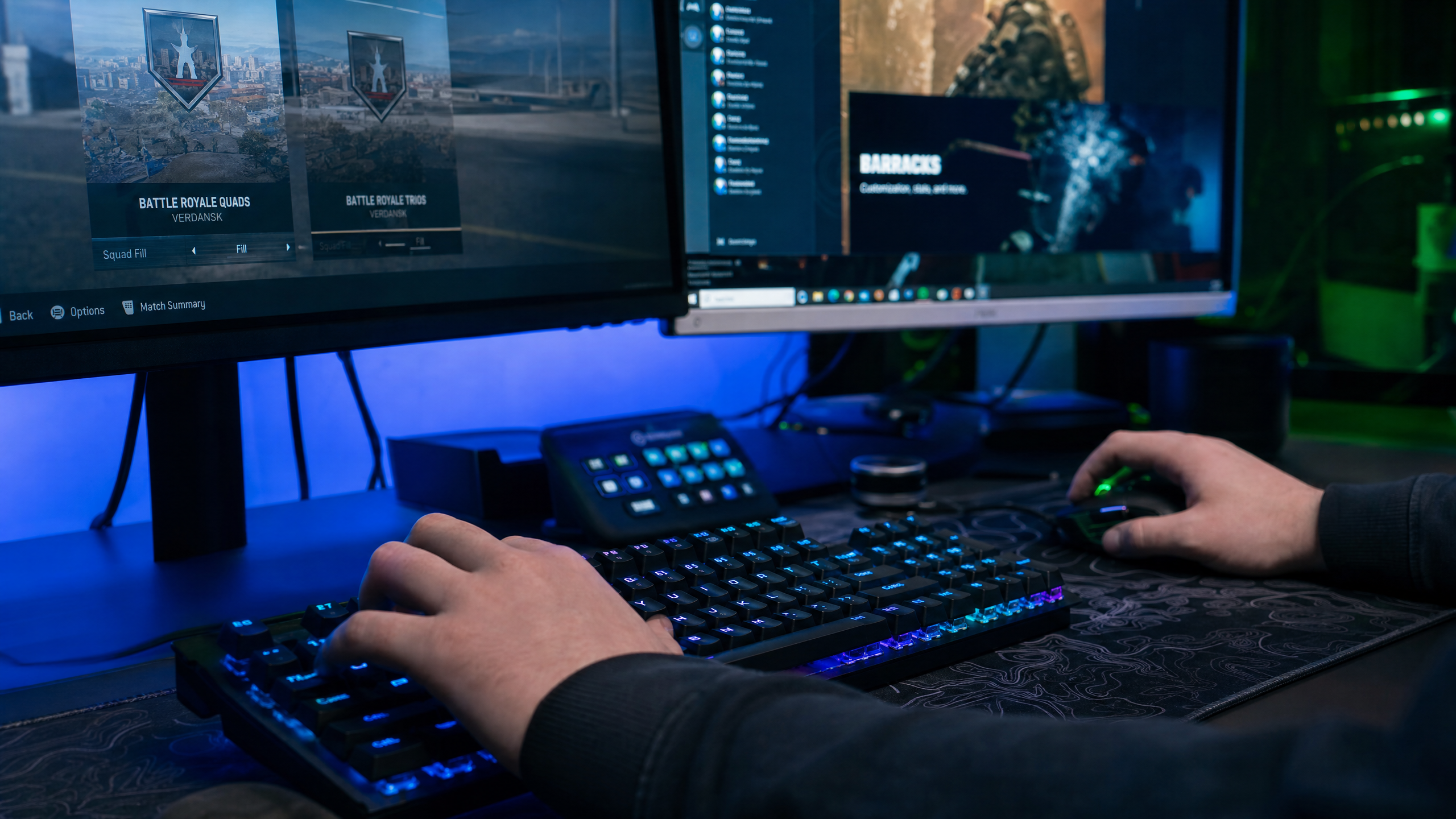 Gaming setup
